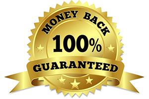 100% Money Back Guaranteed